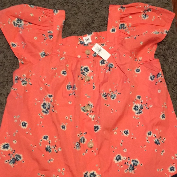 Gap Squareneck Button Front Top - Picture 4 of 4